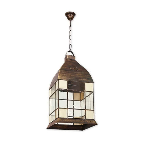 Fabrilamp Deckenpendelleuchte Mudejar beige Metall E27