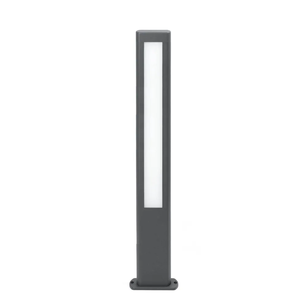 FARO Barcelona Nanda Stehleuchte, Aluminium, dunkelgrau, LED, Höhe 80,0 cm