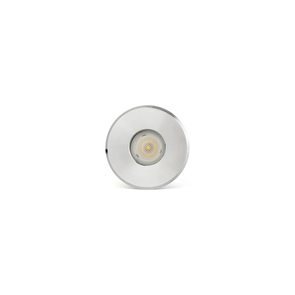 FARO Barcelona Nok Strahler Edelstahl satiniert LED