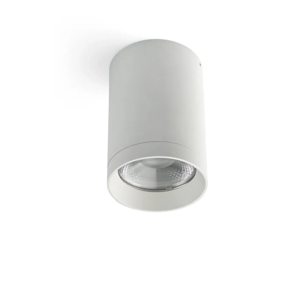 FARO Barcelona Puk Deckenleuchte Aluminium weiß LED
