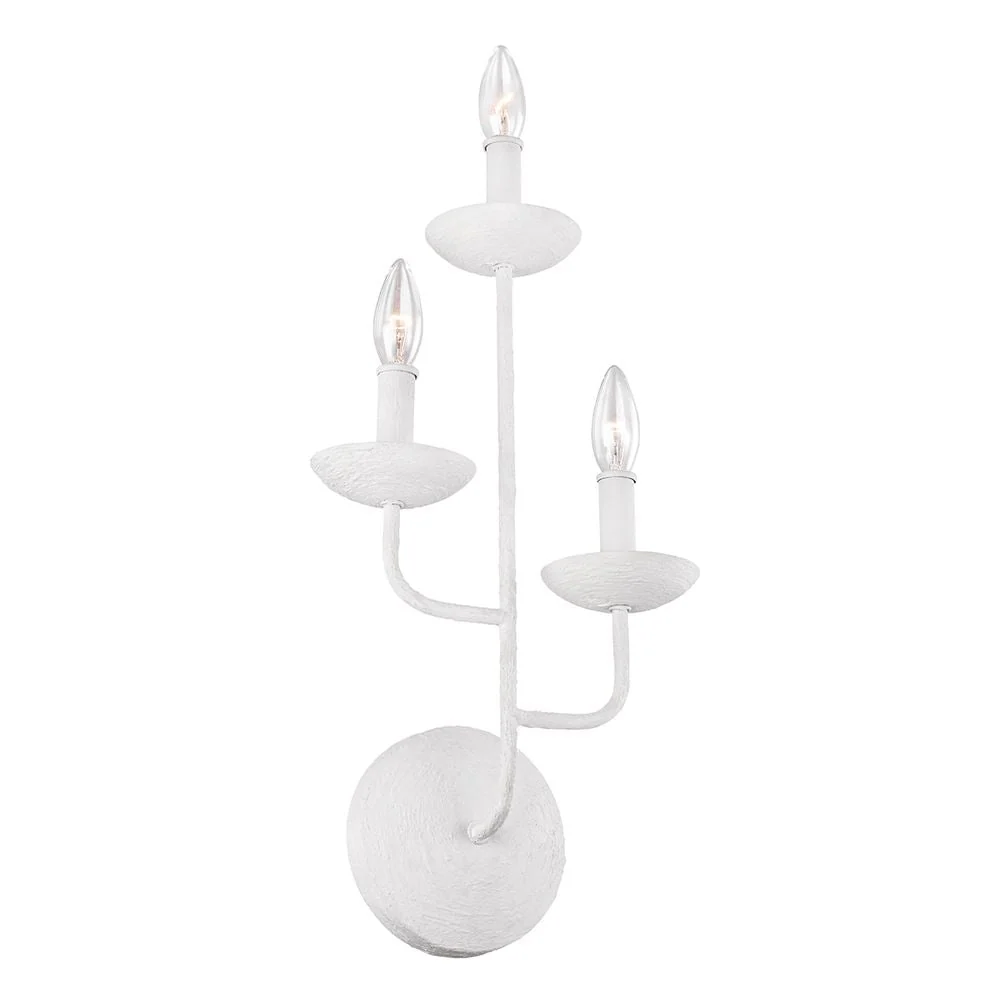 Wandleuchte Feiss (FE-ANNIE3-PSW) Annie Stahl E14 3L