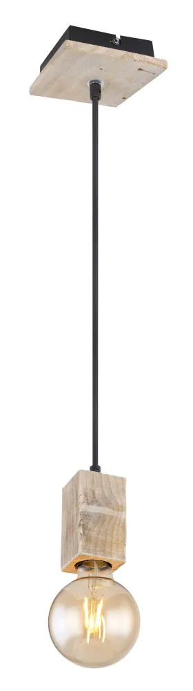 Globo Lighting Adalie Pendelleuchte, Metall, Schwarz, E27
