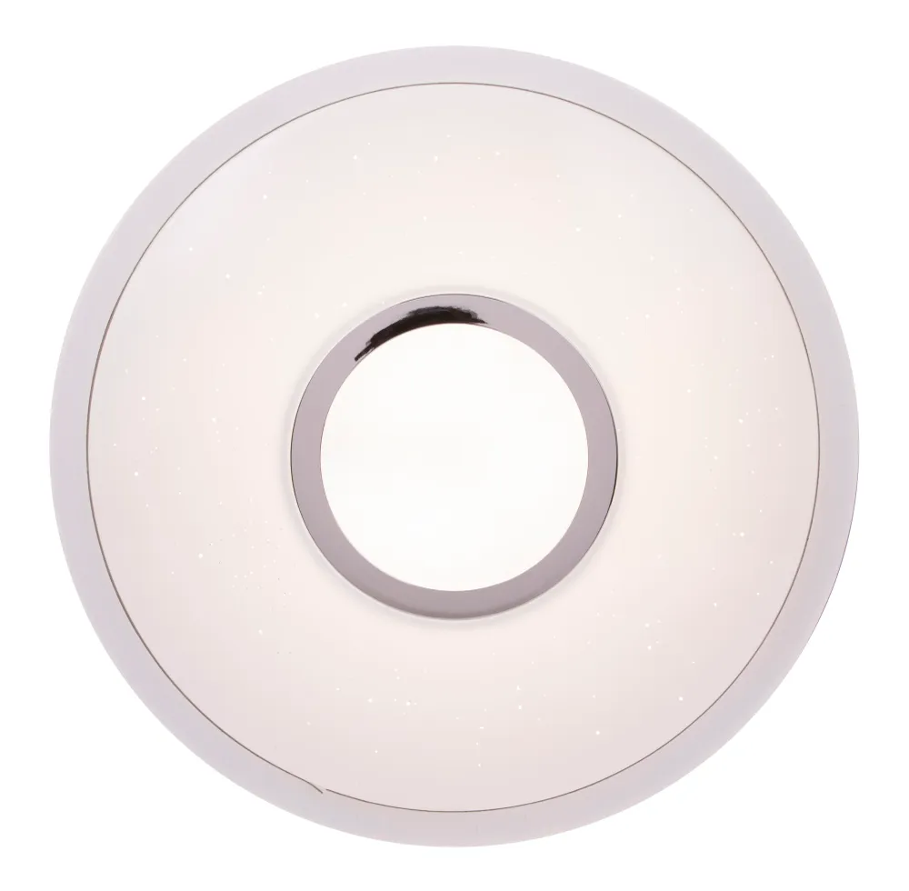 Globo Lighting Connor Deckenleuchte, flächenbündig, Metall, weiß, 1/1 l
