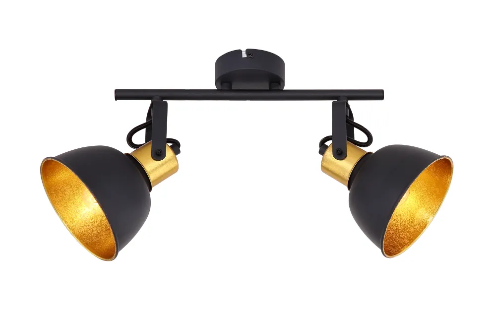 Globo Lighting Fillo Deckenpendelleuchte, Metall, schwarz, E14, 2L