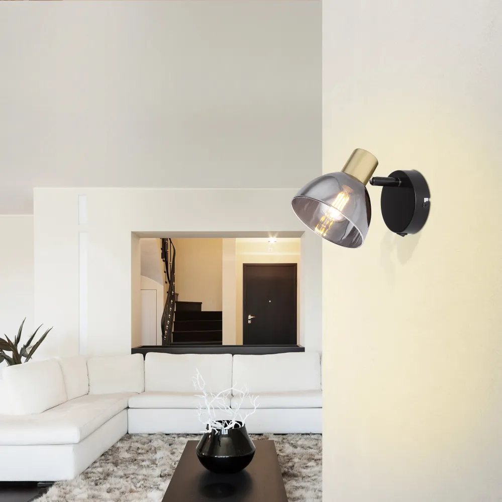 Globo Lighting Jay Deckenpendelleuchte, Metall, Schwarz, E14