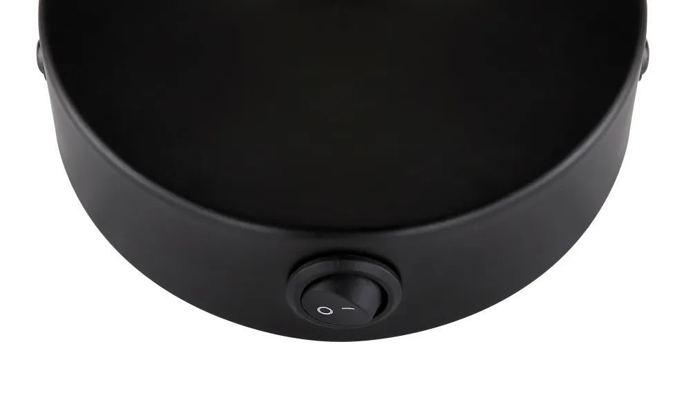 Globo Lighting Jay Deckenpendelleuchte, Metall, Schwarz, E14