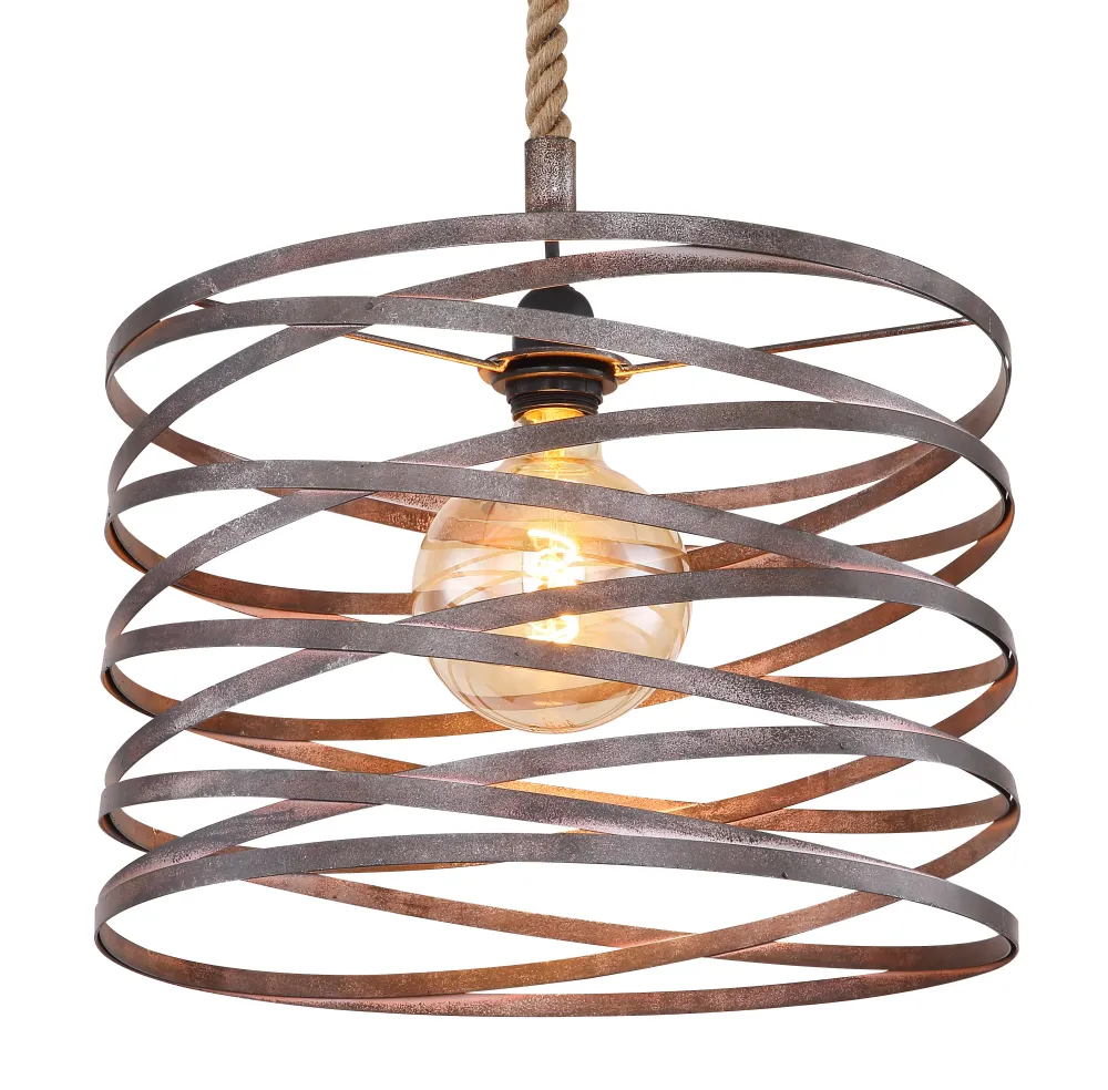 Globo Lighting Marco Pendelleuchte, Metall, Schwarz, E27