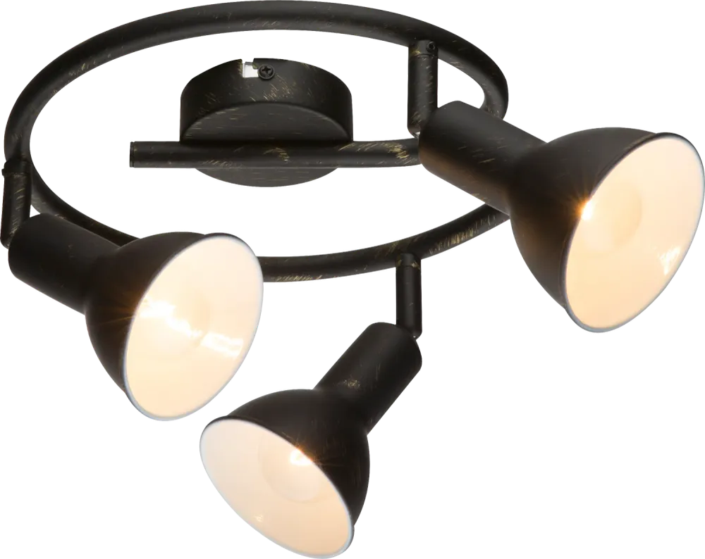 Globo Lighting Namus Deckenpendelleuchte, Metall, Schwarz, E14, 3L