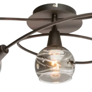 Kronleuchter Globo Lighting Isla, Metallbronze, E14, 5L