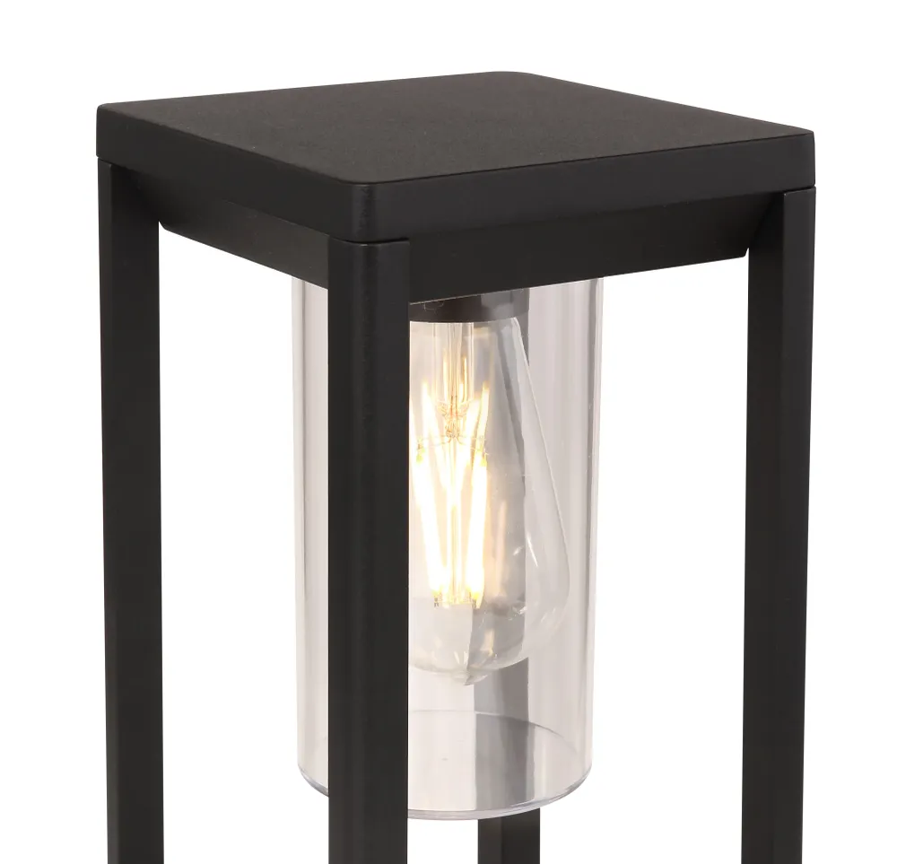 Stehleuchte Globo Lighting Candela Aluminium Schwarz E27