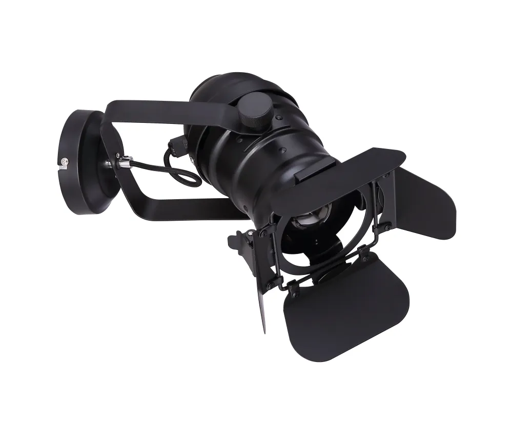 Wandleuchte Globo Lighting Egon Metall schwarz E27