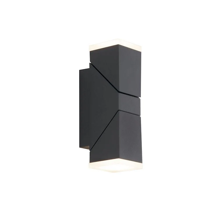 Outdoor wall spotlight Intec COMPASS aluminum LED
