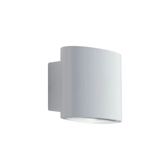 Wall sconce lamp Intec BOXTER aluminum LED White