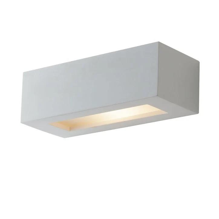 Washer sconce wall lamp Intec CANDIDA plastic E14