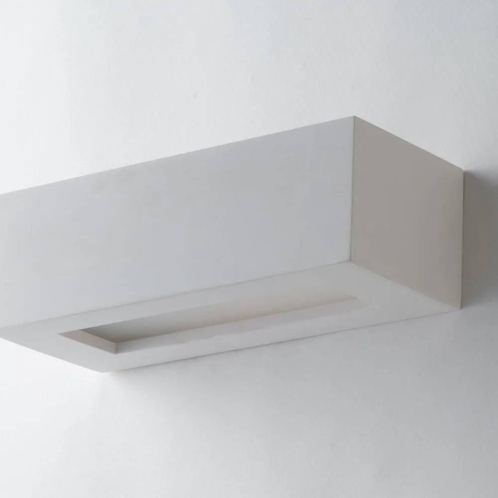 Washer sconce wall lamp Intec CANDIDA plastic E14