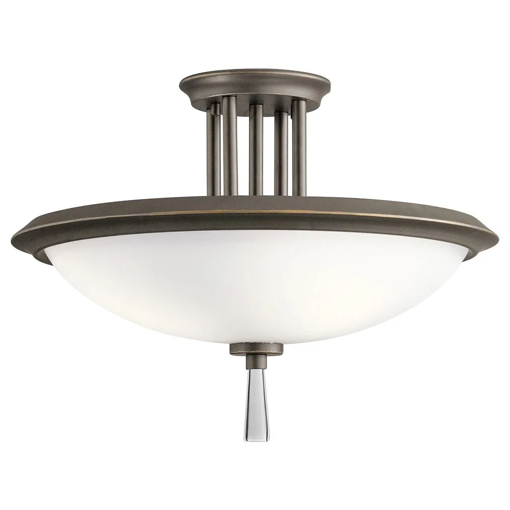 Unterputzleuchte Kichler (KL-DREYFUS-SFOZ) Dreyfus Stahl, Glas E27 3L