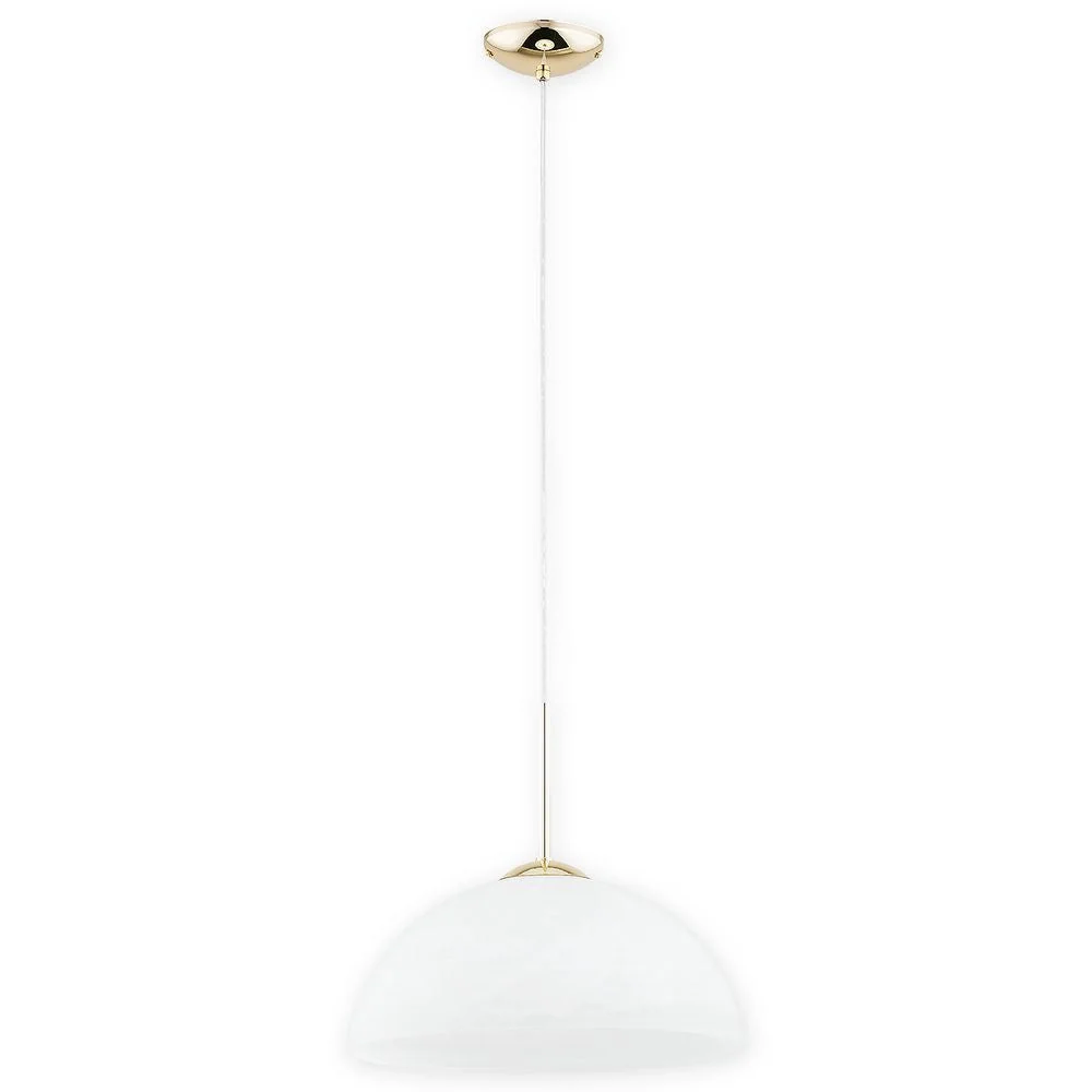 Pandantlampe Lemir Freja 1xE27 Stahl Glossy