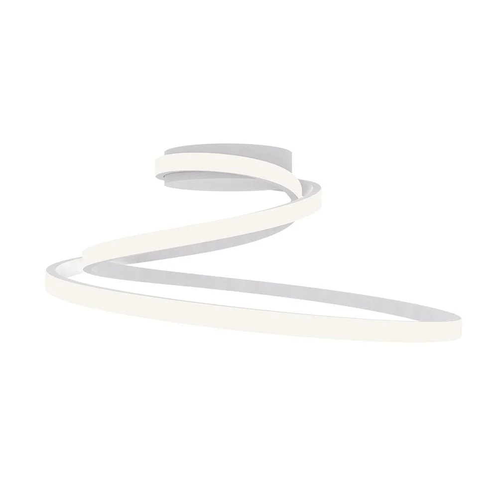 Ceiling lamp Luce Ambiente e Design COASTER aluminum LED White