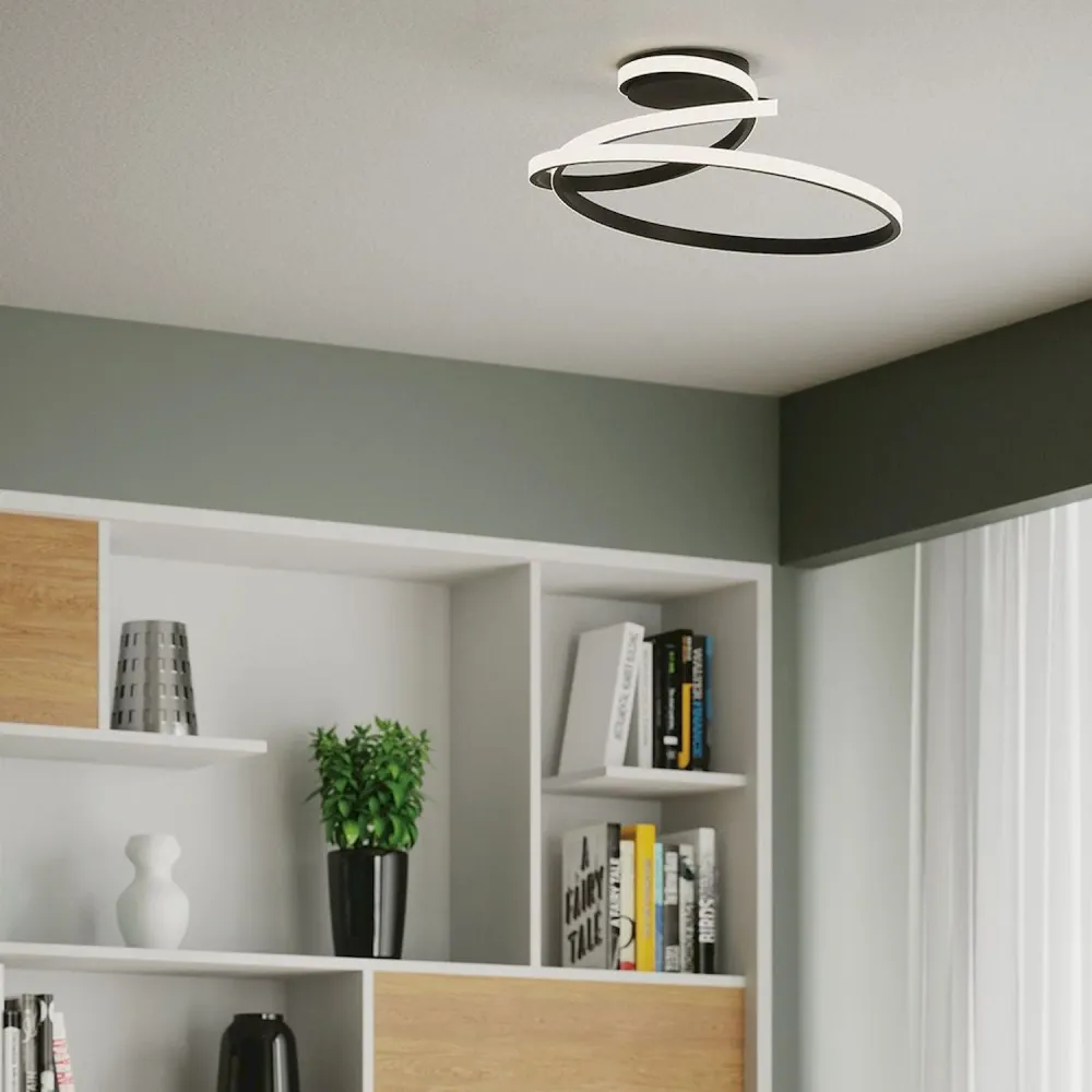 Ceiling lamp Luce Ambiente e Design COASTER aluminum LED White