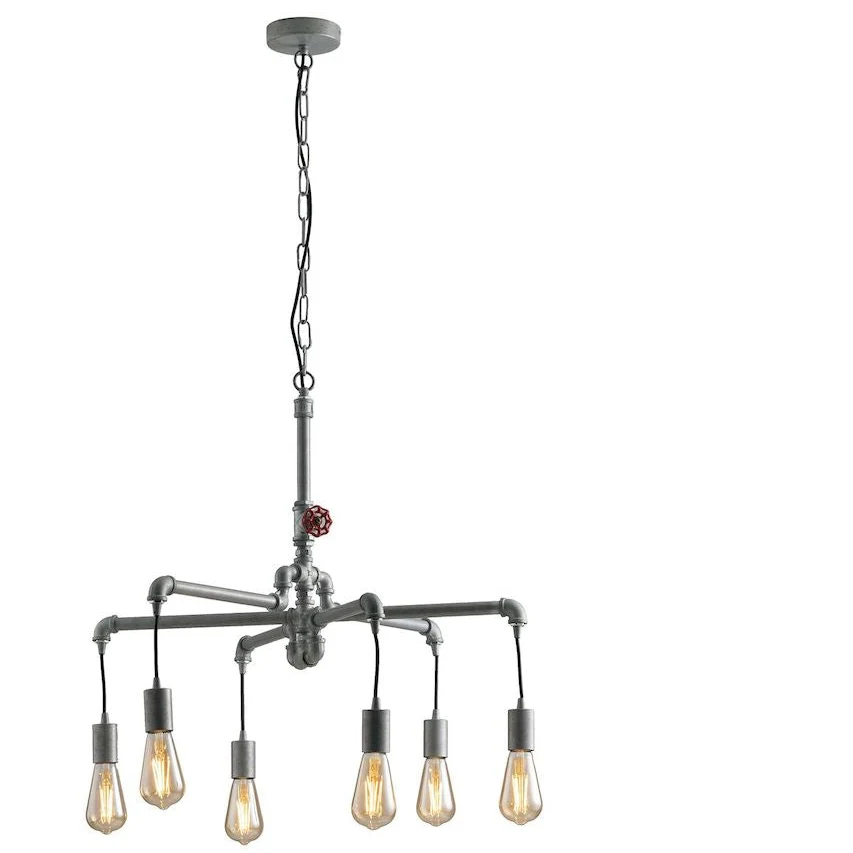 Chandelier Luce Ambiente e Design AMARCORD Metal E27 Copper
