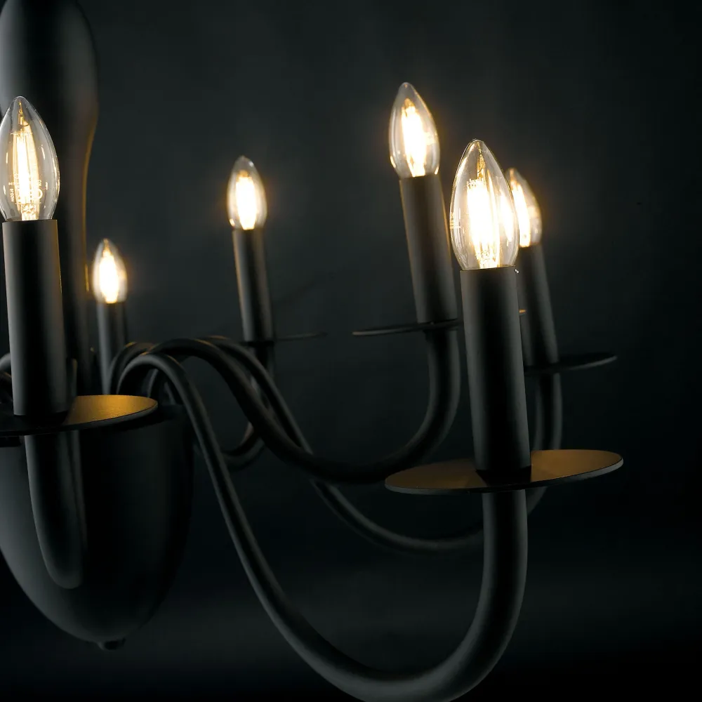 Chandelier Luce Ambiente e Design ARMSTRONG-10 Metal E14 White