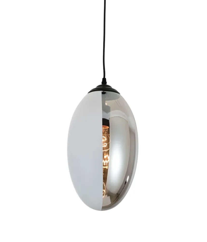Lumina Deco Carlton 1L Pendelleuchte E27, Durchmesser 18 cm