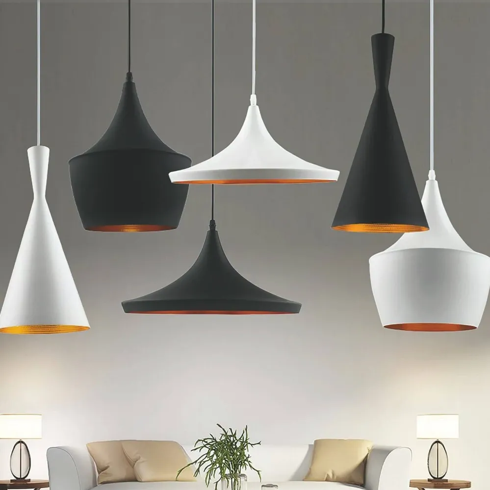 Lumina Deco 1L Pendelleuchte E27, Durchmesser 18,5 cm Black