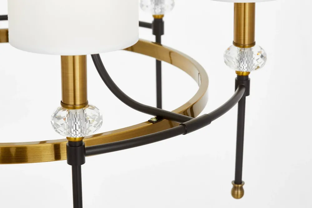 Lumina Deco Rodezio 6L Kronleuchter E14, T 66cm