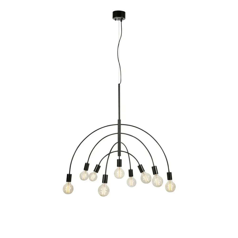 Markslöjd Lavello 9L Kronleuchter E27 Black