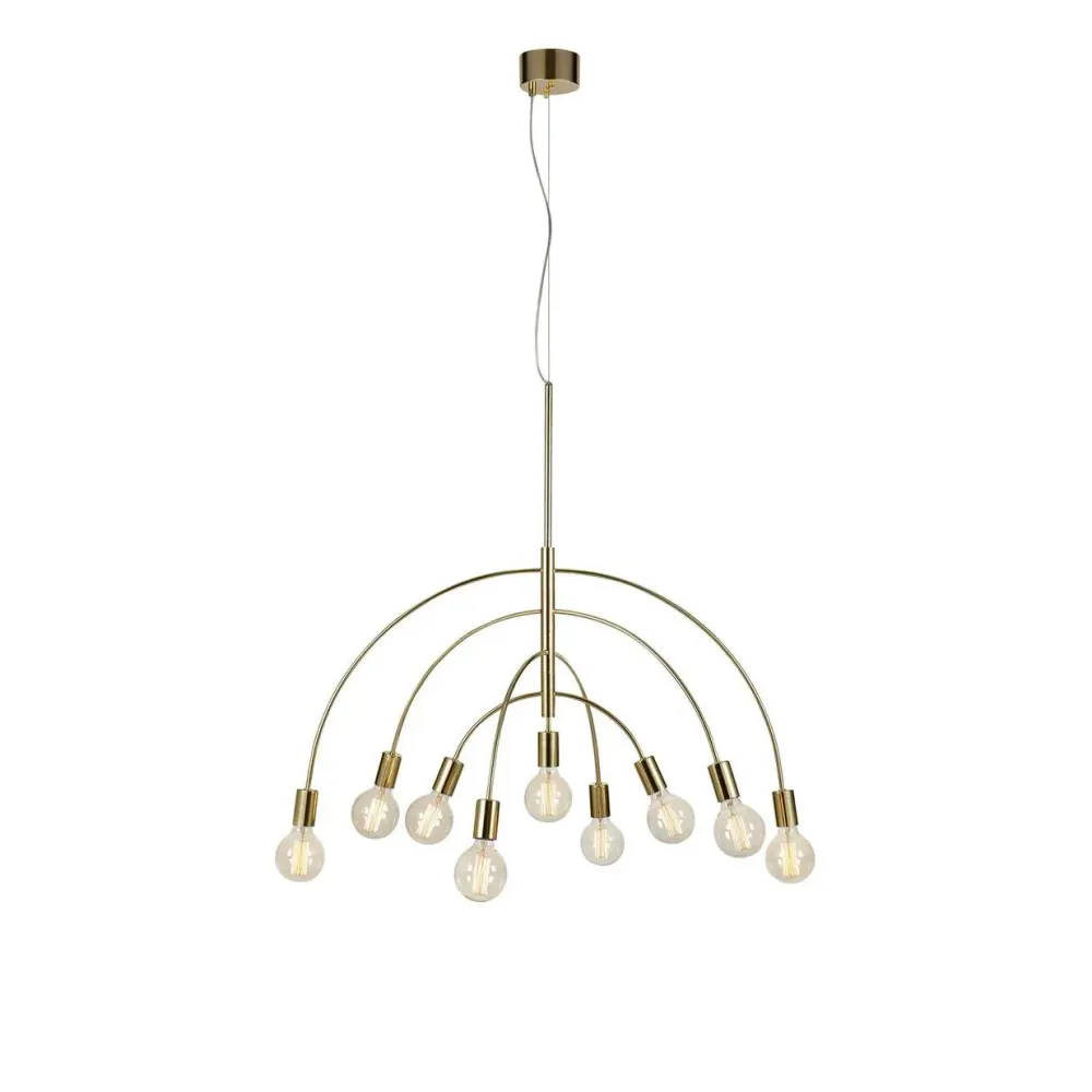 Markslöjd Lavello 9L Kronleuchter E27 Black