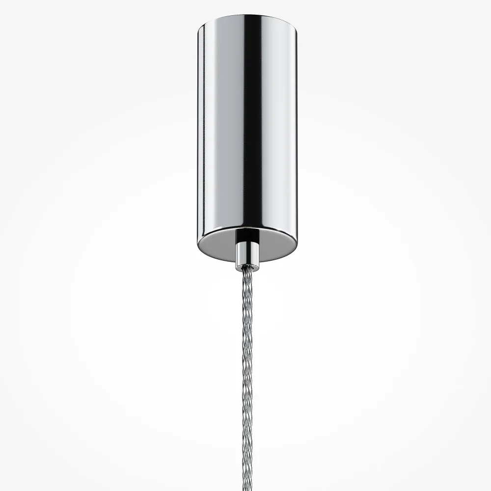 Maytoni Ordo 1L Deckenpendelleuchte, verchromt, LED, Durchmesser 8 cm