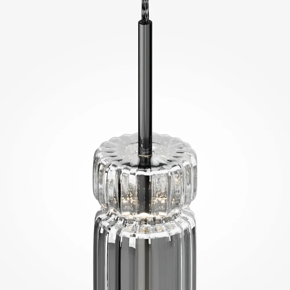 Maytoni Ordo 1L Deckenpendelleuchte, verchromt, LED, Durchmesser 8 cm