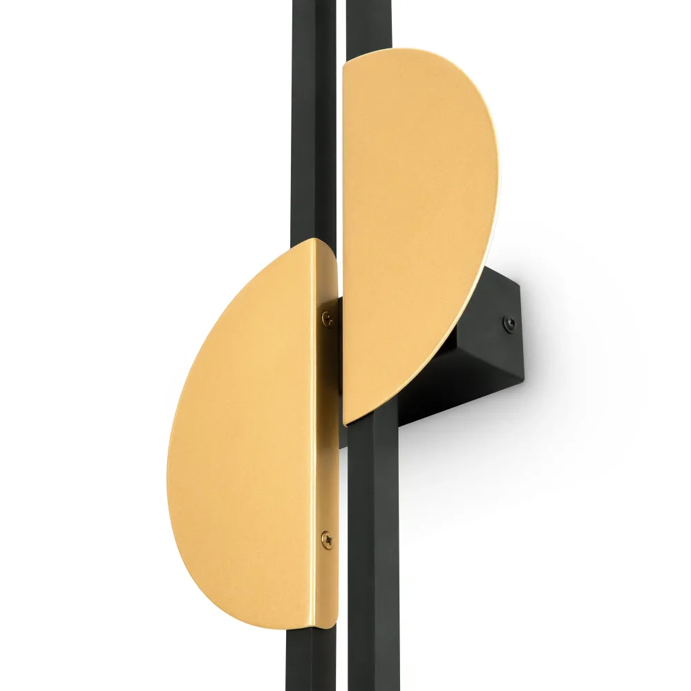 Maytoni Skyline 1L Wandleuchte, LED, Höhe 79 cm Black