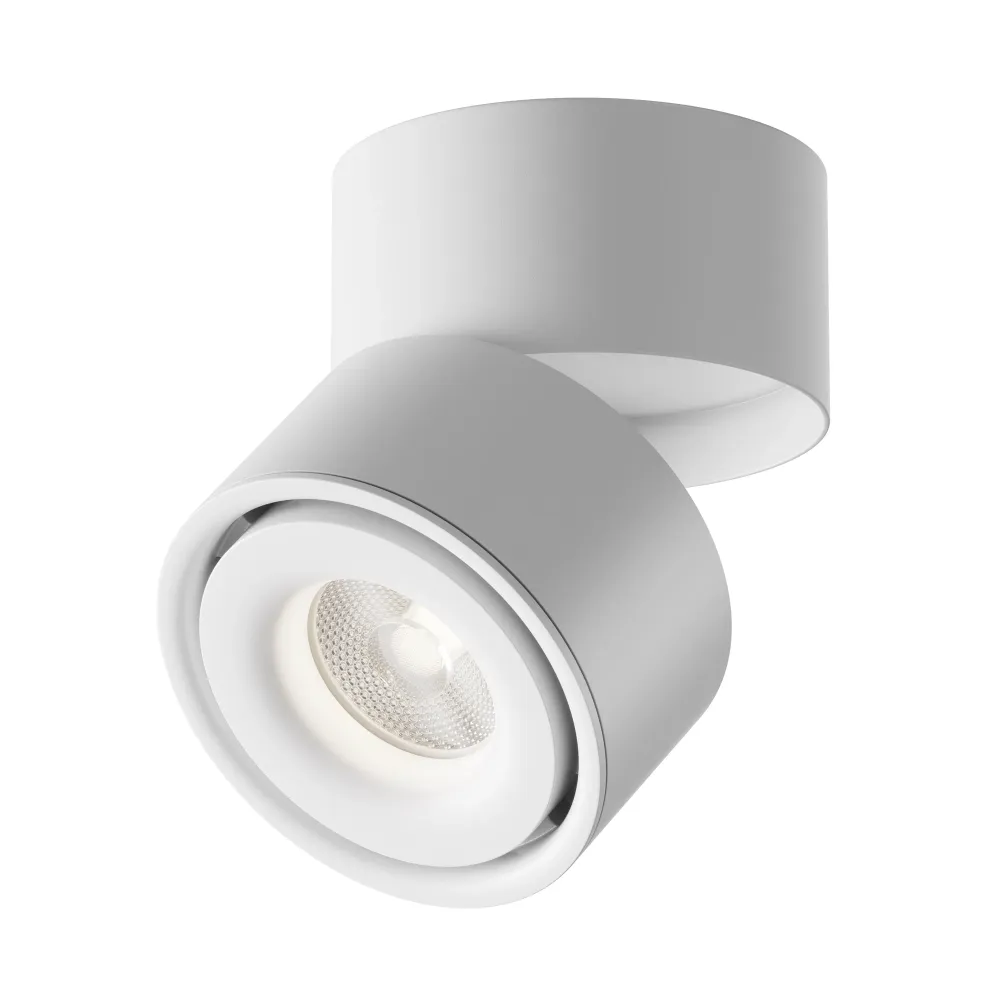 Maytoni Yin 1L Deckenstrahler, LED 4000K, nicht dimmbar, Durchmesser 10 cm Black