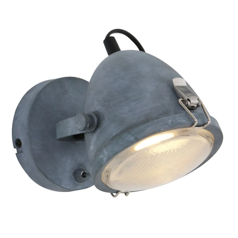 Mexlite Paco 1L Wandleuchte grau GU10