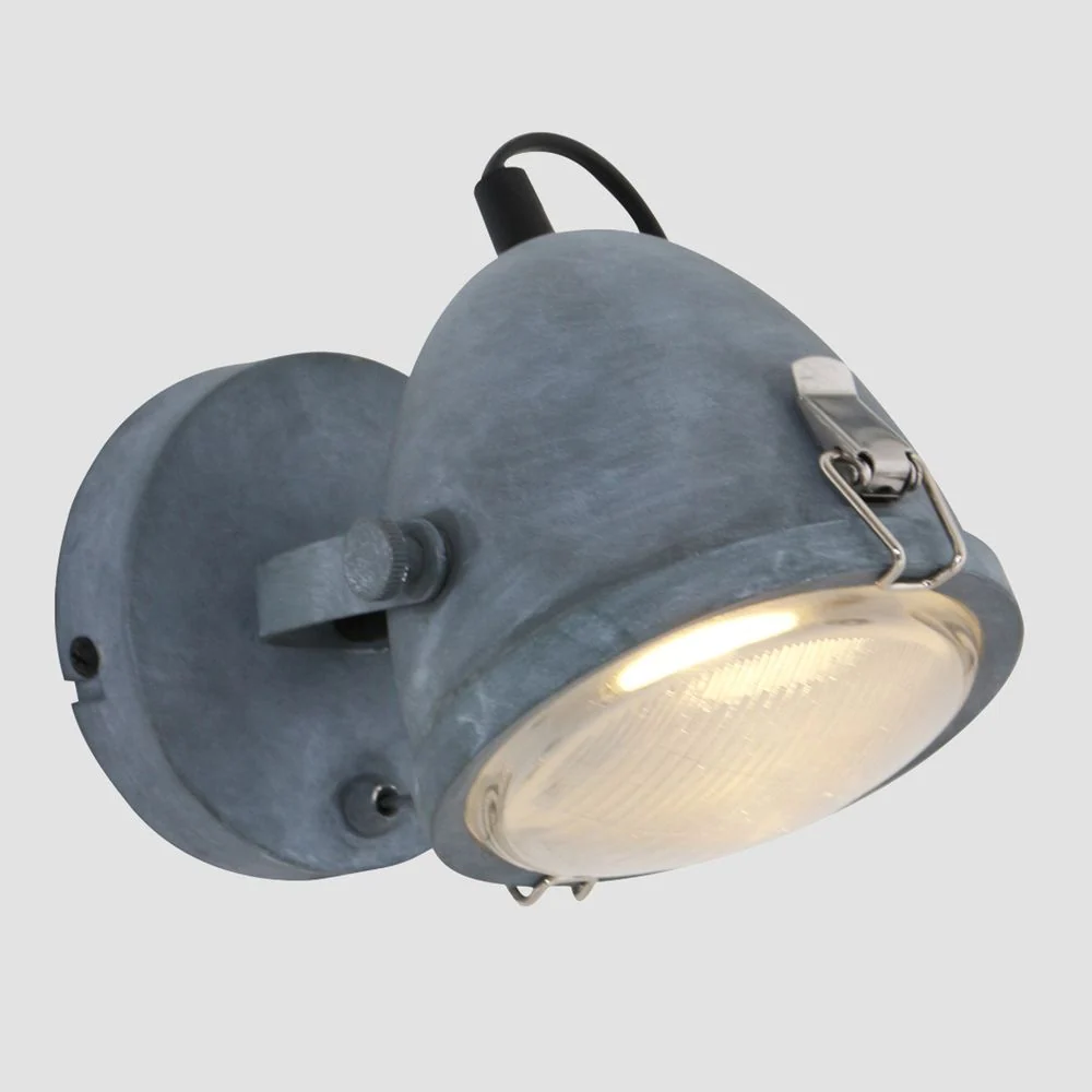 Mexlite Paco 1L Wandleuchte grau GU10