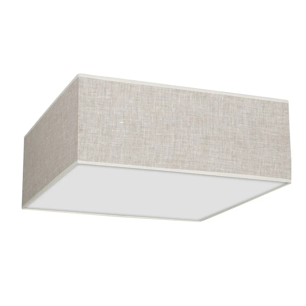 Milagro Lino 3L Deckenleuchte E27 H 13cm