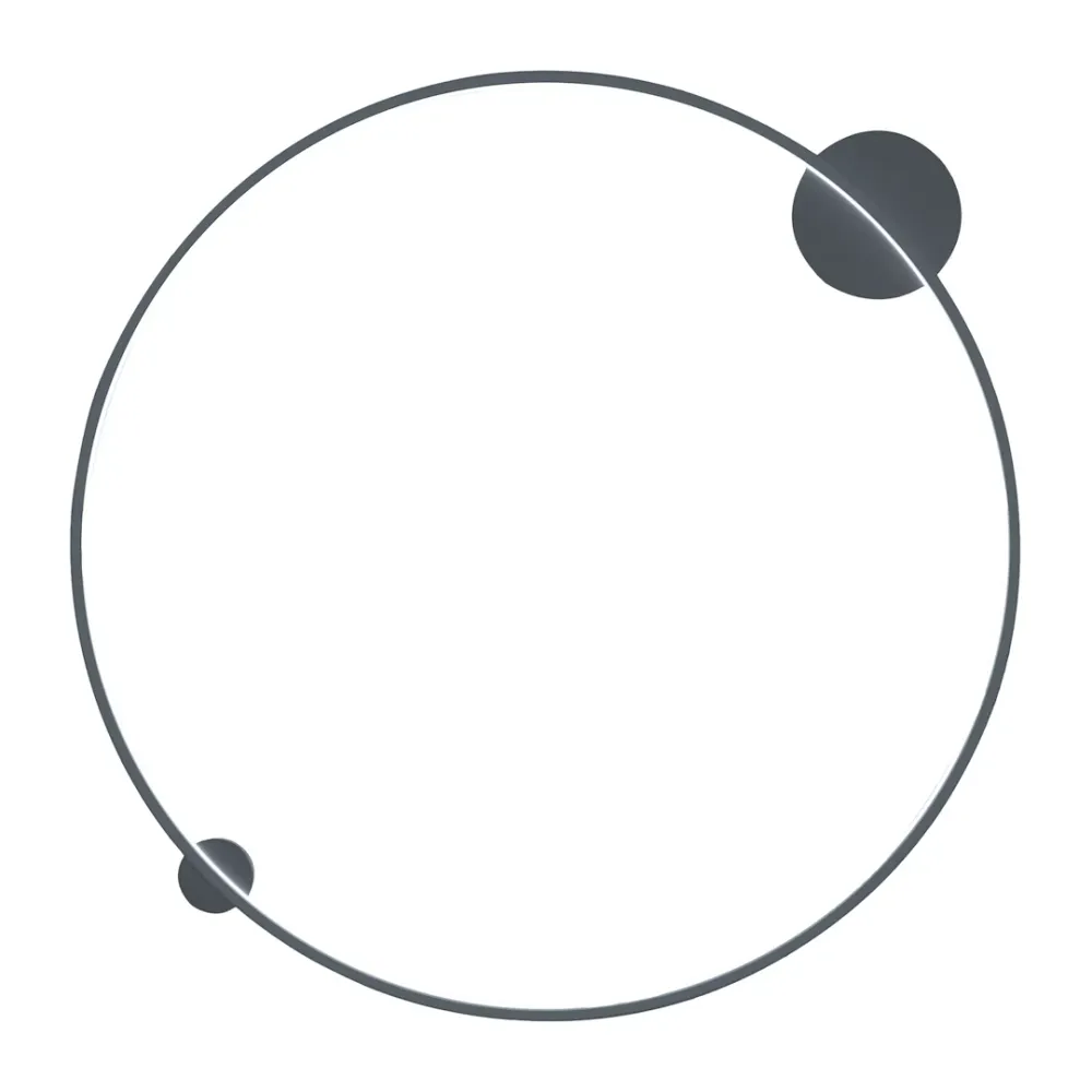 Milagro Saturn Deckenleuchte, Höhe 87 cm