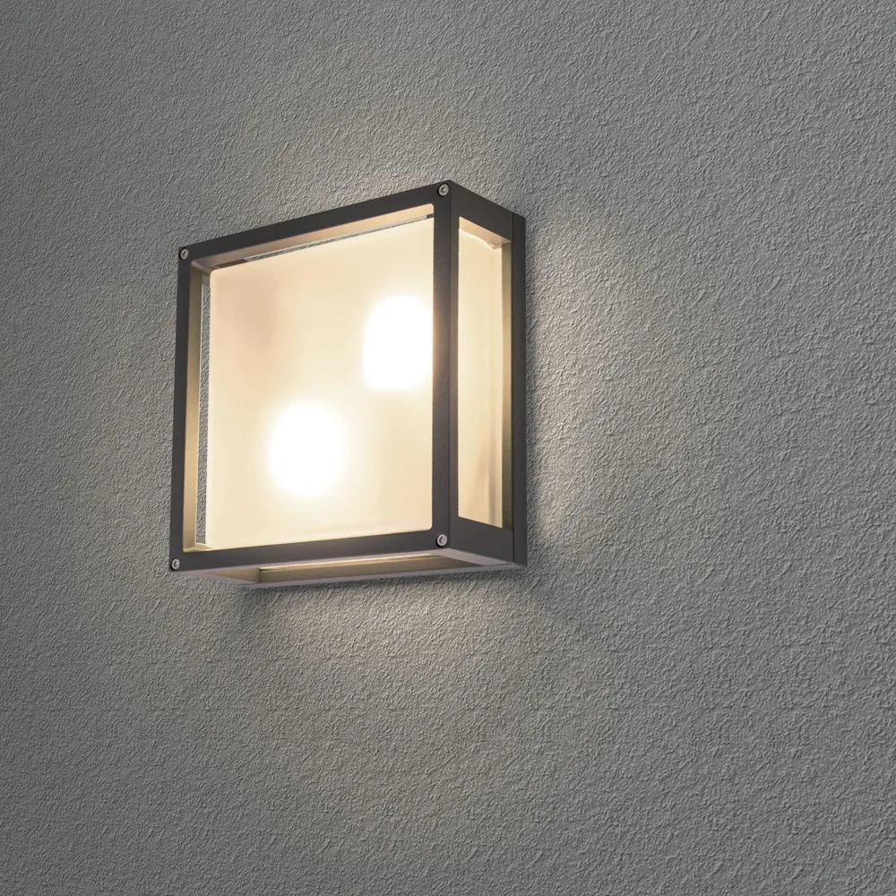 Näve Außenwandleuchte Ray d: 25cm Naeve