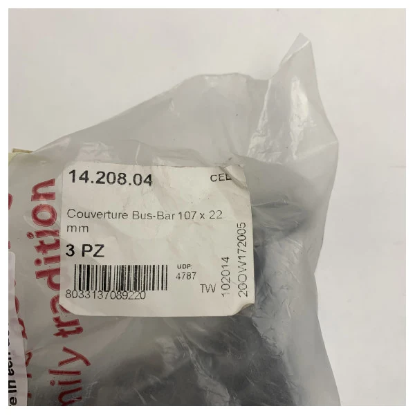 Osculati 14.208.04 Sammelschienen-Sicherungsdeckel 107 x 22 mm