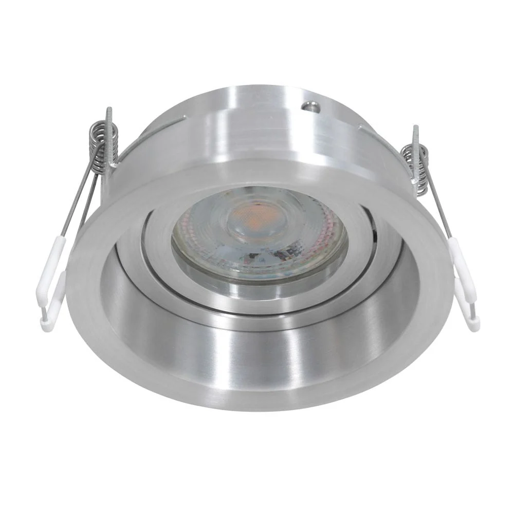 Steinhauer Pг Lite Spot 1L Einbaustrahler Metall Stahl GU10, D 10cm