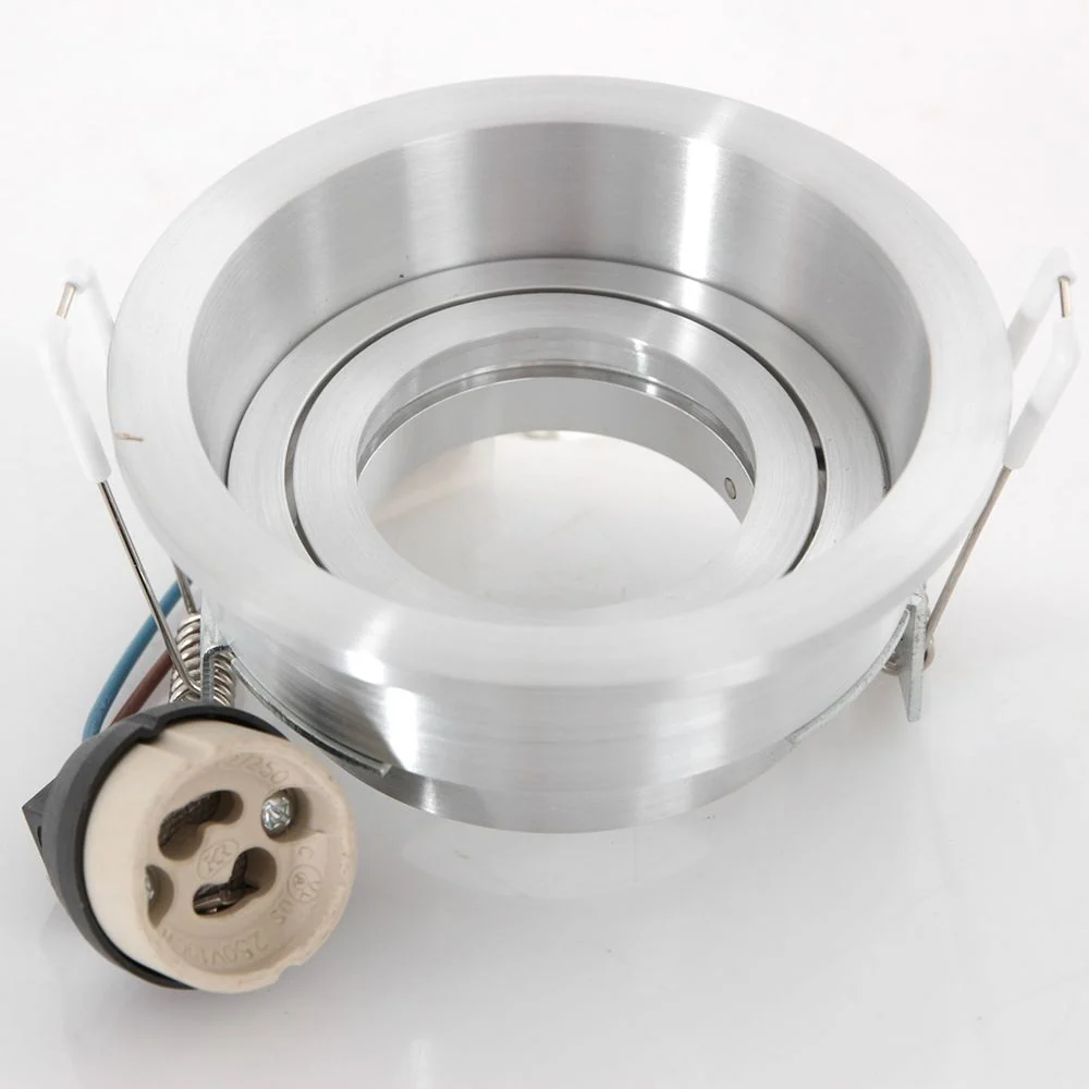 Steinhauer Pг Lite Spot 1L Einbaustrahler Metall Stahl GU10, D 10cm