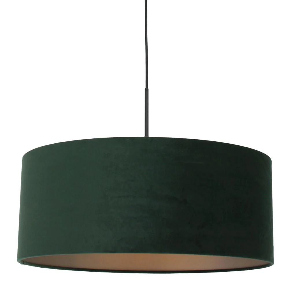 Steinhauer Sparkled Light 1L Pendelleuchte, grün, E27, Durchmesser 50 cm