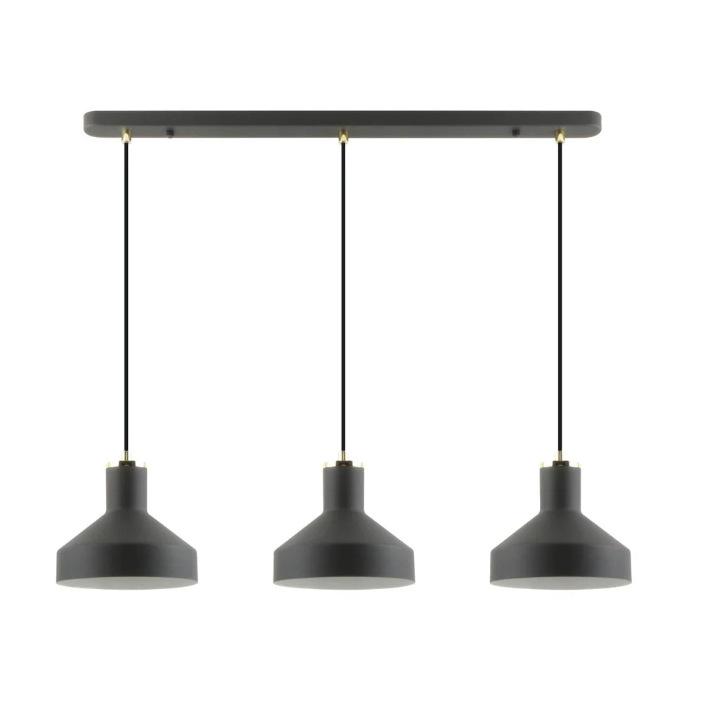 Zumaline Sigma 3L lineare Pendelleuchte E27, B 78 cm