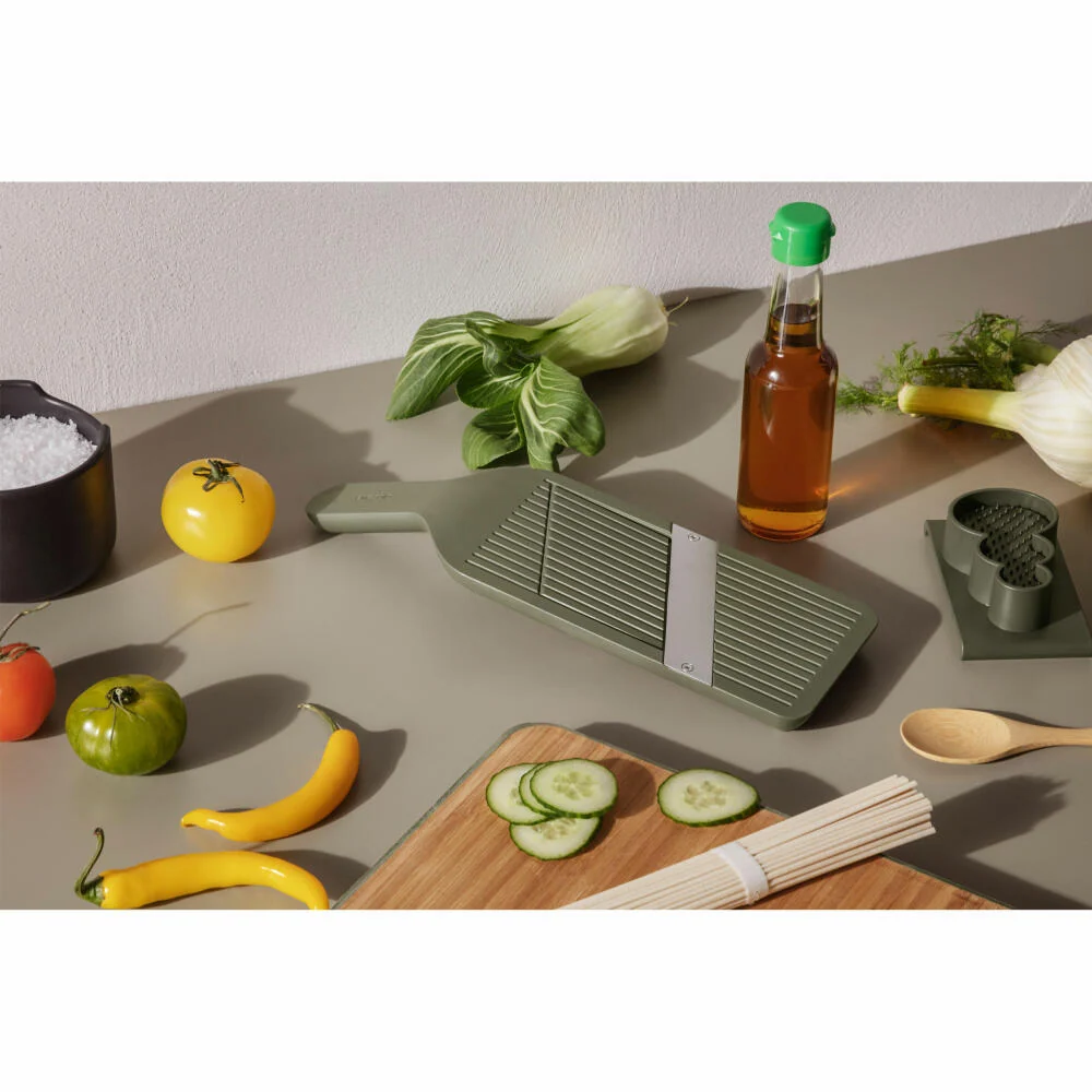 Eva Solo Gemüsehobel Green Tool, Gemüsereibe, Mandoline, Edelstahl, Kunststoff, Green, 531536