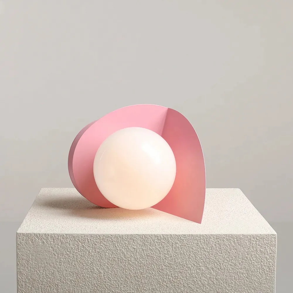 LOOP Tischleuchte rosa