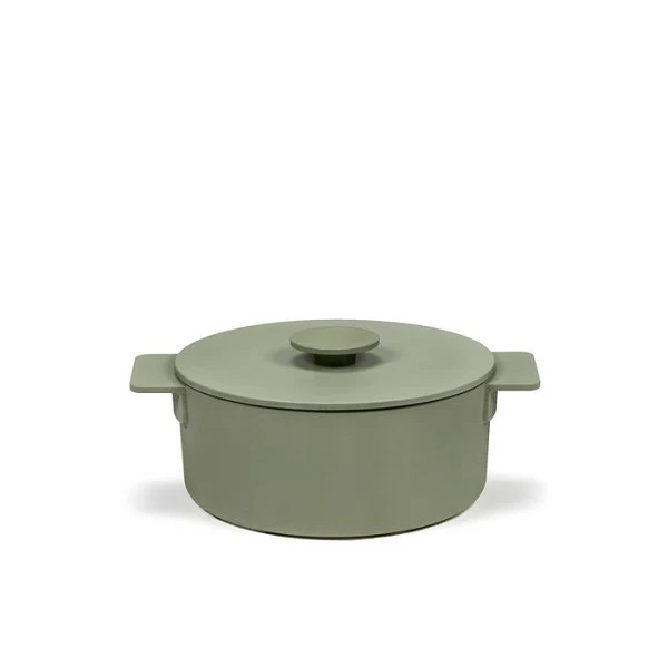 Serax Surface Kochtopf Topf Gusseisen camogreen D20cm -2L