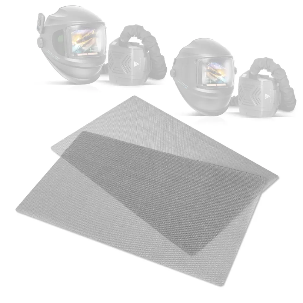 STAHLWERK Funkenfänger für Gebläse-Einheit 2er Set | Filtersystem für Frischluft-Schweißhelme | Filter-Zubehör für Schweiß...