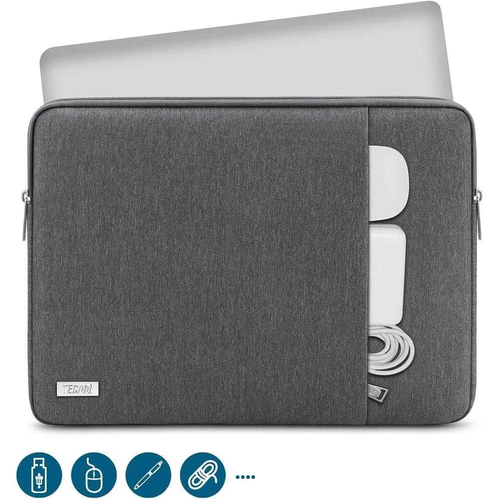 TECOOL Laptop Tasche Hülle für 12,3-13 Surface Pro 13,6 MacBook Air M2 M3, iPad