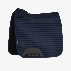 Suede Dressurschabracke Navy WB